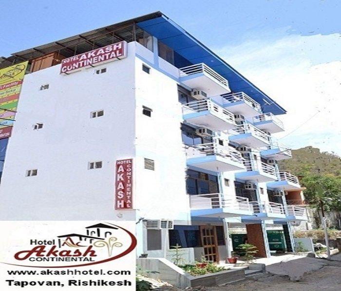 Akash Continental Hotel Rishikesh Exterior photo